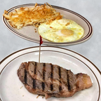 Best 8 Oz Rib Eye Steak & 2 Eggs in Garland, TX